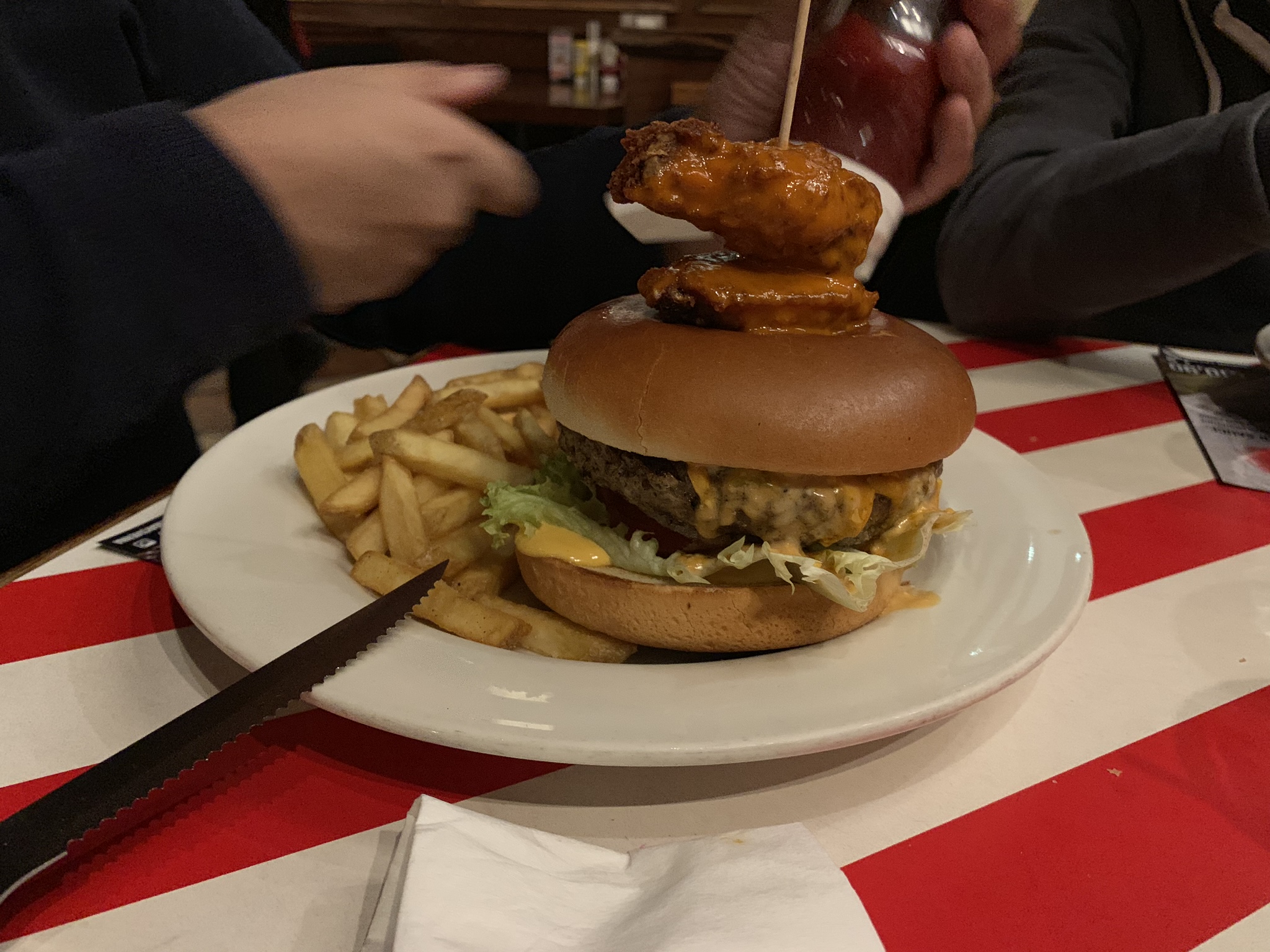 Ralph's Wingman Burger